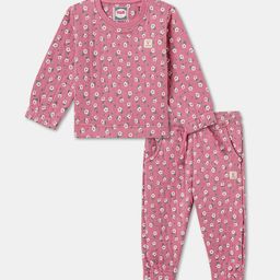 R&B Girls Printed Sweatshirt & Trousers-picture-2