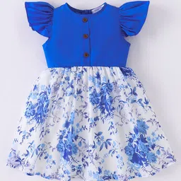 Mark & Mia Floral Print Flared Sleeve Fit & Flare Dress-image-13