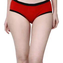 CareDone Cotton High-Rise Period Briefs AACareP.panty-(Red)-XS-image-27