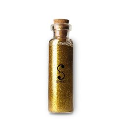 SIMREE 4D Ecofriendly High Shine Long Lasting Glitter Eyeshadow 10.17g - Gold 12-55