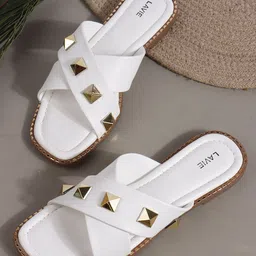 Lavie Women Open Toe Flats-image-65