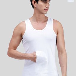 AMUL COMFY Pack Of 2 Pure Cotton Undershirt Innerwear Vests AC-IPKTVESTRN-WHT-S-2PC-7