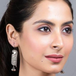 Look and Adorn Contemporary Drop Earrings-image-31