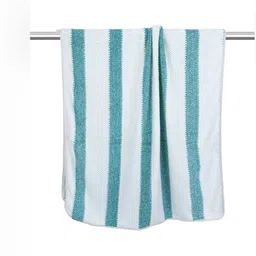 Black gold Green & White 1 Striped Other 300 GSM Bath Towel-picture-43