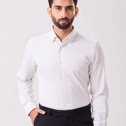 MH&Y Slim Fit Long Sleeves Cotton Formal Shirt-picture-2