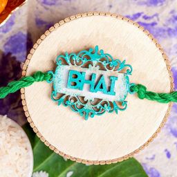 Look and Adorn Men Blue Thread Rakhi-image-63