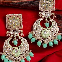 OOMPH Floral Drop Earrings-image-82