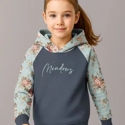 HELLCAT Girls Printed Hooded Sweatshirt-picture-33