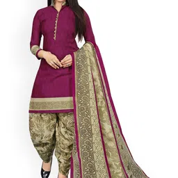 Anny Deziner Women Floral Printed Kurta with Salwar & Dupatta-picture-41
