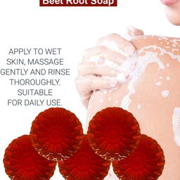 GROOVY Set Of 5 Beet Root Bath Bar - 100 g Each-46