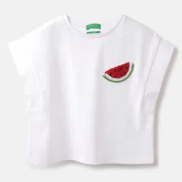 United Colors of Benetton Boxy Fit Round Neck Solid T-shirt-picture-48