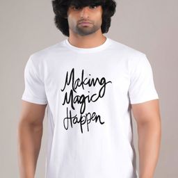 HESHA Men Typography Printed Round Neck Cotton T-shirt-picture-23