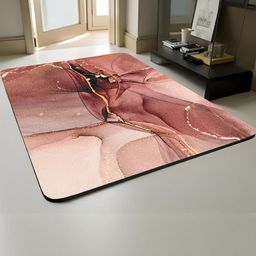 IVAZA Pink 1300 GSM Silicone Bath Rugs-image-45