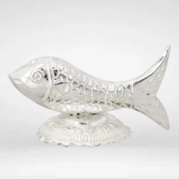 Fish Figurine for Good Luck and Gifts Decorative Showpiece - 9 cm_I19 Decorative Showpiece - 9 cm-image-81