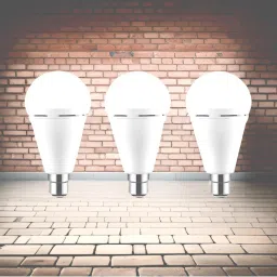 Ujala (Emergency Bulb) 12W Rechargeable LED (Emergency Light)(Pack of 3)KJ286 4 hrs Bulb Emergency Light-image-74