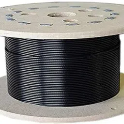 Gi Wire rope PU Coated Black for Gym Machine 5mm x 50Mtr Black-image-38