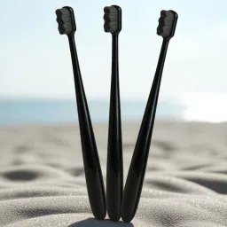 Black ZikZek Ultra Soft Toothbrush with Round Head & High-Density Bristles Extra Soft Toothbrush-15