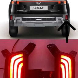 REAR BUMPER LIGHT REFLECTOR FOR CRETA 2024 (SET OF 2) Car Reflector Light-image-55