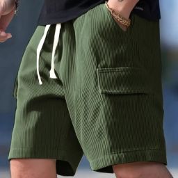 Solid Men Light Green Baggy Shorts, Boxer Shorts, Regular Shorts, Casual Shorts-image-26