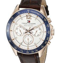 Tommy Hilfiger Men Off-White Dial Chronograph Watch TH1791118J-27