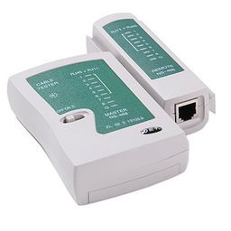 Moelissa Ms-Lt02 Rj45&Rj11 Network Cable Tester,Battery Powered,Grey image 4