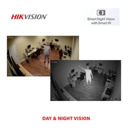 Clocite HIKVISION 8 Channel DVR with 2MP 5 Dome & 2 Bullet Cameras (Day/Night Vision) + 1TB HDD + Cable Roll (1+3) 8 CH Power Supply + BNC & DC Full Combo Kit image 5