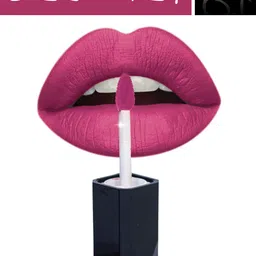 INCOLOR Red Professional Matte Mini Lip Gloss - Ecstacy 01 8Ml image 2