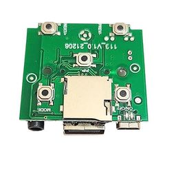 generic Sp Electron 5W Bluetooth Amplifier Fm Usb Aux Card Wireless Hi-Fi Module: Enhanced Audio Player Decoder Kit - Metal image 2