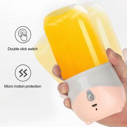 Raptas Transform Your Beverage Routine with the Portable Rechargeable Juicer Cup with 4 Blades image 4