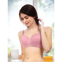 SOIE Full Coverage Padded Non-Wired Ultra Soft Seamless Bra-Mist-picture-30