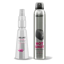 BBlunt Heat Protection & Hair Shine Combo - Hot Shot Heat Protection Mist + Finish Spray-picture-27