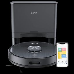 ILIFE T20s Pro Robotic Vacuum Cleaner & Mop with Advanced LiDAR Navigation (5200 mAh Battery, Space Gray)-image-23