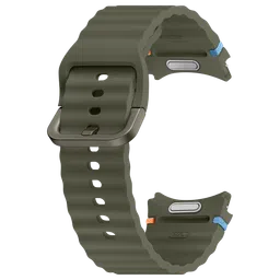SAMSUNG ET-SNL31LKEGIN HNBR Sport Band for Galaxy Watch7 (M/L) (Breathable Design, Green)-21