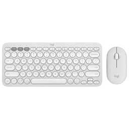 logitech Pebble 2 Wireless Keyboard and Mouse Combo (Quiet and Customizable, Tonal White)-picture-30