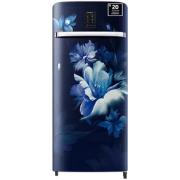 SAMSUNG 215 Litres 3 Star Direct Cool Single Door Refrigerator with Antibacterial Gasket (RR23D2E23UZHL, Midnight Blossom Blue)-image-10