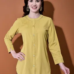 FUTURO Women Self Design Round Neck Top-picture-3