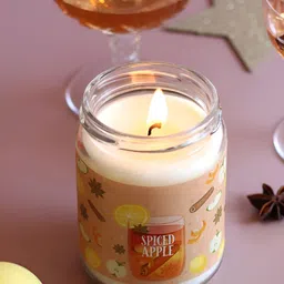 Aromatic Fables White & Gold-Toned 1 pieces Jar Candle-image-52