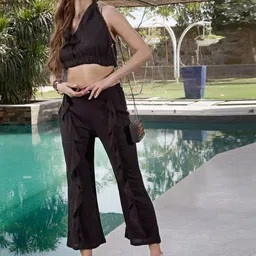 Sera Sleeveless Top and Trousers Co-Ord Set-picture-0