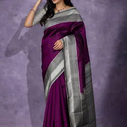 all about you Silk Cotton Banarasi Saree-image-49