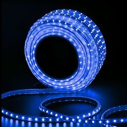 Peafowl Wholesale Blue Rice-Shaped LED StripLights7m-11