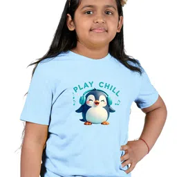Chombooka Girls Typography Printed Applique T-shirt-picture-48