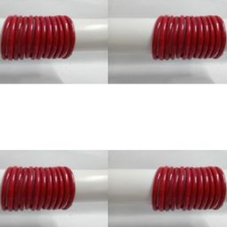 SOMIL Set Of 40 Red Antique Alloy Bangles-image-25