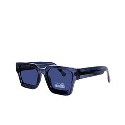 JODYKOES Unisex Square Sunglasses with Polarised and UV Protected Lens JK-SG-66510-BLUE-0