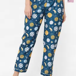 FashionRack Women Pack Of 2 Printed Lounge Pants-picture-4