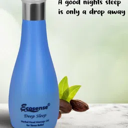 ECOSENSE Deep Sleep Herbal Head Massage Hair Oil For Stress Relief - 75 ml-14