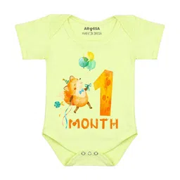 Arvesa 1 Month Baby Printed Bodysuit-image-82