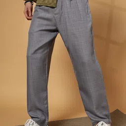 Campus Sutra Men Mid-Rise Comfort Trousers-picture-32