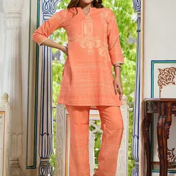 Moda Rapido Printed Tunic & Trouser Co-Ord Set-picture-41