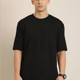 FALTU.CO Men Printed Drop-Shoulder Sleeves Pure Cotton T-shirt-picture-46