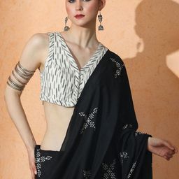 Jaipur Kurti Floral Designer Saree-image-52